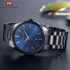 Montre MINI Focus pour hommes, minimaliste, Business, mouvement japonais, lueur nocturne, étanche, 0050g