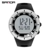 Sanda New Single Display Movement 9001 Youth Electronic and Women's Creative Personalized Outdoor Night Glow Men's Watch