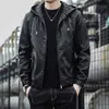 Men's Hoodies Sweatshirts New Fashion Hoodie Leather Jackets Autumn Casual Clothing Jacket Biker Motorcycle Windproof Warm Leather Siz S-4XL 24318