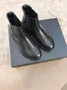 2024 Famous Winter Brand Men's Alpinono Ankle Boot Luxury Booty Suede Leather Brown Black Lug Sole Men Black Motorcycle Boots Cool Party Dress Shoe Box