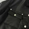 Versione verificata versione corretta giacca in cotone lussuosa e trendy con clip in metallo calore invernale giacche da uomo e da donna antivento e impermeabili versione alta c