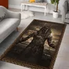 Mattor egyptiska gudar Royal Lover Fashion Area Rug Gift 3D Printed Room Mat Floor Anti-Slip Large Carpet Home Decoration Style-1