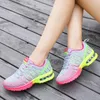 Casual Shoes Woman Air Cushion Jogging Ventilation Flat Fitness Running Net Light Treing For Women Sneakers