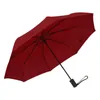 Parapluies Parapluie pliable entièrement automatique coupe-vent 8 nervures compact petit portable pour les jours de soleil ou de pluie