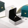 Jewelry Pouches Wedding Party Crown Buckle Storage Gift Box Package Case Lover Ring Boxes Display