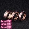 Skruv Carter Rings Nail Titanium Steel Card Ring Womens Fashion Net Red Stainless Jewelry Personlig OQ7U