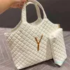 Sacs de créateurs Diamant Sac à main Femmes Grand Logo Sac fourre-tout en cuir Simple et généreux Sac à bandoulière Messenger avec portefeuille