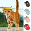 Ropa para perros Gorras de béisbol para mascotas Lindos sombreros para el sol Cachorro Resistente al desgaste Gorra con pico Verano Al aire libre A prueba de sol Universal Sólido