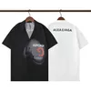 T-shirt de designer masculino casual masculino feminino camiseta letras 3d estereoscópico impresso manga curta best-seller roupas de hip hop masculino de luxo tamanho asiático S-3XL A10