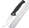 Taktiska knivar Sitivien ST143 Folding Knifed2 Steel Blade Micarta Handle EDC Tool Knifes Pocket Knives for Outdoor Camping Survival Workl2403