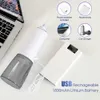 Irrigatori orali Spazzolino portatile wireless con 5 ugelli Irrigatore orale ricaricabile USB da viaggio 350ML sbiancamento e pulizia dei denti J240318