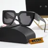 Роскошные солнцезащитные очки PPDDA для женщин -модельер -дизайнер мужские солнцезащитные очки ретро -квадратные устойчивые к солнечно