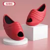 HBP Non-Brand Shell ladies stretching slimming yoga shoes EVA slides fitness shaping shoes flat rocking sandals slippers for men women