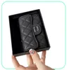 Brand Wallets Mini Lambskin Caviar Designer Flap Purses Shiny Pearly Grained Calfskin Quilted Classic Card Holder Gold Silver M2250633