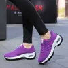 HBP Non-Brand Hot selling fashion sports shoes High elastic air cushion lightweight breathable outdoor Casual Shoes women walking