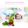 Cute Electric Talking Parrot Plush Toy Speaking Record Repeats Waving Wings Electroni Bird Stuffed Plush Toy As Gift For Kids Bi 240318