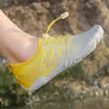 HBP Não-Marca cinco dedos único na moda tênis casuais ao ar livre mergulho vadear sapatos femininos sapatos de ginástica de Fitness para homens mulheres