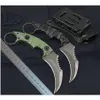 Camping Hunting Knives New M7673 Karambit Claw Knife D2 Stone Wash Blade Fl Tang G10 Handle Outdoor Cam Hiking Fixed Tactical With Kyd Otybe