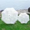 Parasol biały koronkowy parasol taniec Praph Praph Praph