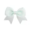 Bébé filles Bowknot gros-grain épingles à cheveux enfants ruban arcs avec pinces crocodile enfants accessoires de cheveux enfant en bas âge arc Barrette YL325