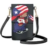 Bag Drop Puerto Rico Style Design Mobiltelefon Case Universal Diagonal Bags Flip Women's Accessory Dålig Satchel