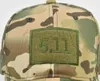 Military Camouflage Hat 511 Embroidered Caps Vintage Washed Distressed Cotton Caps for Men Women Adjustable