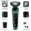 Electric Shavers 4-i-1 Electric Shaver Body Washable and Readgeble Electric Shaver Trimmer Shaver Fast Charging Q240318