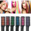 Farbe Ungiftig Einmalige Haarkreide Farbkamm Farbstoff Cosplay Waschbar Haarfarbe Kamm Salon Haarwachs für Party Make-up