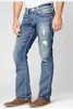 Heren jeans mode-rechte pijpen broek 18ss nieuwe echte elastische heren Robin Rock Revival Crystal Studs denim designer broek320L