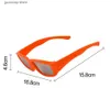 Sunglasses Eclipse Viewing Glasses Premium Solar Eclipse Glasses for Safe Direct Sun Viewing Durable Plastic Glasses Y240318