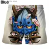 Shorts voor heren Zomermode 3D-printen Shorts Heren Grappige persoonlijkheid Hiphopstijl Strandbroek Shorts Ropa de Hombre Zwembroek kort Y24030