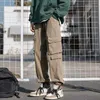 Active Pants Men last baggy jeans byxor manliga svarta breda ben mäns överdimensionera koreanska streetwear hiphop harajuku