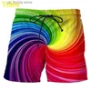 Men's Shorts Fashion Nowy LGBT 3D Printing MENS Zabawne szorty Summer Casual Beach Board Krótki hip-hop Personality Swimming Trunks dla mężczyzn Y240320