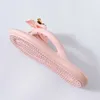 HBP Non-Brand Summer Home Damen Herren Hausschuhe Einfache Rosa Weiß Rutschfeste Badezimmer Slides Flip Flops Indoor Paar Flache Schuhe