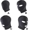 4 Stile Kopfbedeckung Maske Bondage Restraint Blinde Maske SM Sexspielzeug für CoupleWomenMenGay Slave Kopfbedeckung BDSM Toys6172180
