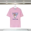 디자이너 티셔츠 남자 Casa Blanca 럭셔리 셔츠 mens tshirts 디자이너 여자 티 셔츠 럭스 대형 카사 블랑 셔츠 여자 라운드 넥 면화 슬리브 편지