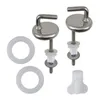 Set di accessori per il bagno Cerniere/viti per WC Montaggio del coperchio del WC Attacco per riparazione hardware del bagno Installazione semplice