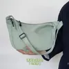 Schoudertassen Eenvoudige Meisjes Student Harajuku Effen Kleur Dames Hobos Messenger Bag Kleine Geruite Vrouwelijke Reistas Handtassen