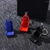 Keychains Personality Mini Bag Pendant Gift Funny Racing Seat Key Rings Car Driving Chair Keychain Auto Metal Holder