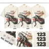 T-shirts hommes RRR123 High Street Athleisure Lâche Alchimie Python 3D Mousse Imprimé Col Rond Lâche T-shirt À Manches Courtes Pour Hommes T240318