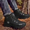 Stiefel Wanderschuhe Männer hohe Top -Wanderschuhe Mann Outdoor Schnüre -up wasserdichte Sneaker Arbeiten Sicherheitsschuhe große Größe 3846