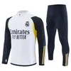 23/24 Real Madrids tracksuit training suit BELLINGHAM real Madrides Long Sleeves men kids football sportswear chandal futbol