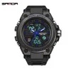 Sanda Sports Male Junior High School Outdoor Waterproof Special Forces Cool Tactics Youth Nightlight Electronic Watch