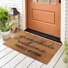 Carpets Funny Welcome Mats For Front Door Camper Life Doormat Kitchen Balcony Non-Slip Hello Mat Home Decoration 2024