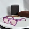 0711 مستطيلات شمسية لامعة سوداء سوداء الرجال نساء صيف صيف شمس Sonnenbrille أزياء ظلال UV400 نظارات