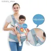 Draagzakken Slings Rugzakken Cartoon 360 Ergonomische Draagzak Baby Kid Heupdrager Sling Naar voren gerichte Kangoeroe Baby Wrap Carrier voor babyreizen 0-36 maanden L240318