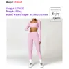 Lu Align Align Lu Lemon Yoga Nuovo abbigliamento nudo Donna Quick Dry Running Fiess Set Leggings a vita alta Reggiseni sportivi sexy T-shirt a maniche lunghe