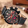 MINIFOCUS Trendy Men's Waterproof Quartz Business Casual Watch 0288G