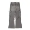 Men and women with the same cargo pants temperament casual autumn new cargo pants in jeans fashion casual jeans