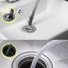 Other Household Cleaning Tools Accessories Pipe Dredging Brush Toilet Bathroom Hair Sewer Sink Drain Cleaner Flexible Plug Hole Remover kitchen Spiral 240318